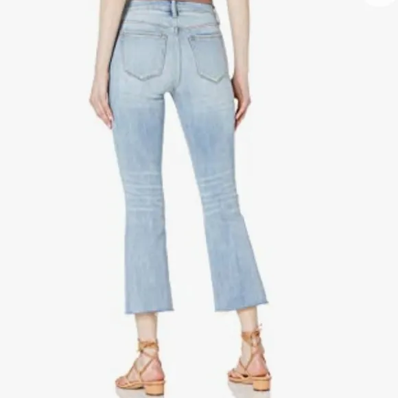NEW Sam Edelman Women's JENA High Rise Stiletto Crop Boot Jean Size 26