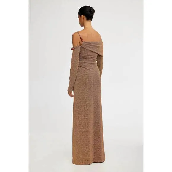 NEW SIGNIFICANT OTHER gia gown in bronze