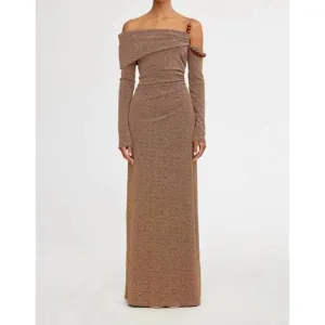 NEW SIGNIFICANT OTHER gia gown in bronze