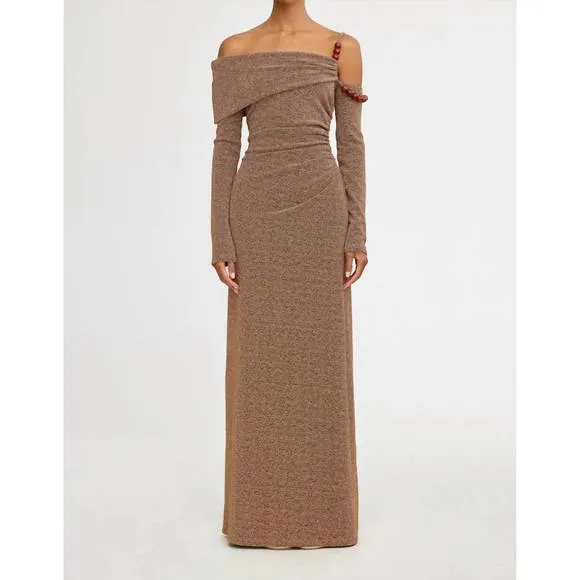 NEW SIGNIFICANT OTHER gia gown in bronze
