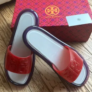 New TORY BURCH SLIDE SANDALS