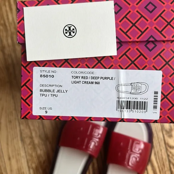 New TORY BURCH SLIDE SANDALS
