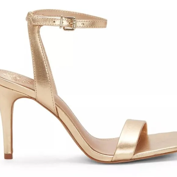 NEW Vince Camuto Saprenda 2 Sandal Women's Size 6.5M Gold Metallic