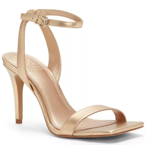 NEW Vince Camuto Saprenda 2 Sandal Women's Size 6.5M Gold Metallic