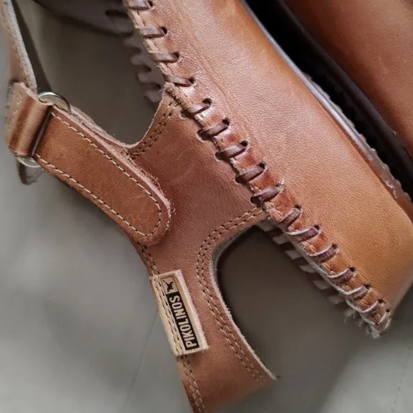 New Women's Pikolinos Puerto Vallarta Leather Sandals