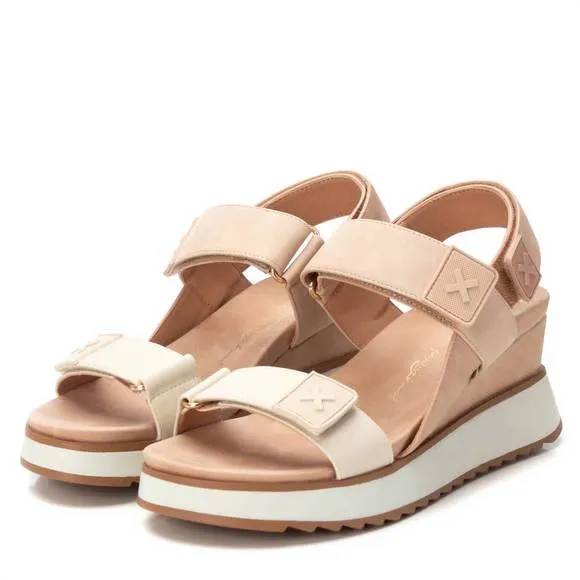 NEW XTI women's wedge sandals in taupe
