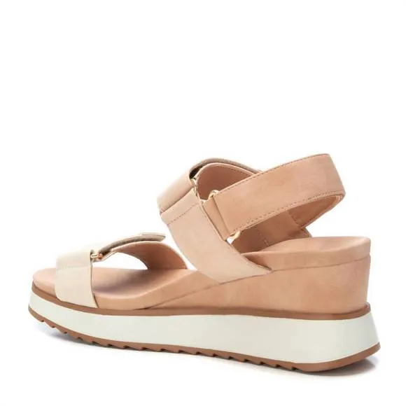 NEW XTI women's wedge sandals in taupe
