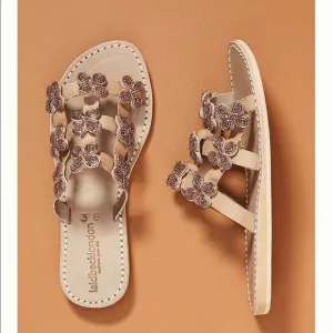 New Anthropologie Laidbacklondon Adara Sandals Size 39