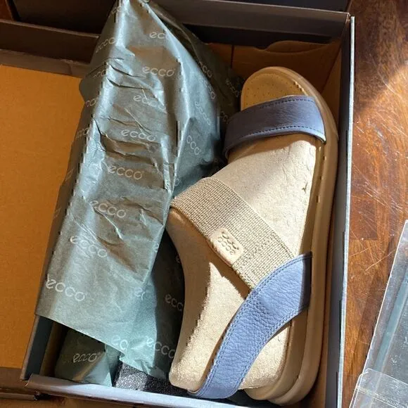 New Ecco Damara Sandals in Ombré/Powder