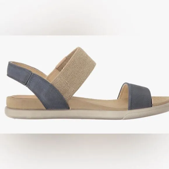 New Ecco Damara Sandals in Ombré/Powder