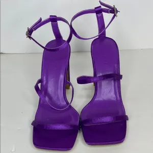 NEW…Elegant Purple Women's Strappy Sandals