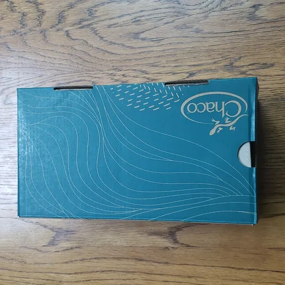 NIB Chaco Chillos Slide Sandal In Black Kids Size 3