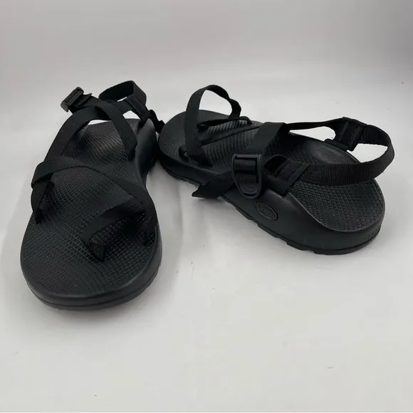 NIB! Chaco Men’s Z2 Classic Sports Black Textured Nylon Comfort Sandals- Size 13