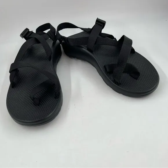 NIB! Chaco Men’s Z2 Classic Sports Black Textured Nylon Comfort Sandals- Size 13