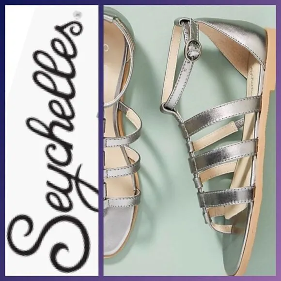 NIB MSRP $88 Seychelles Anthropologie Gladiator Sandals Women's Size 6.5