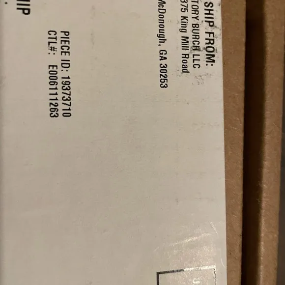 NIB Never Worn! TORY BURCH Mini Miller Flat Thong Perfect Black Size: US…