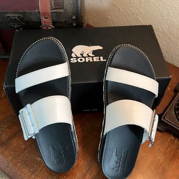 NIB Sorel | Roaming Slide Leather Sandal | Size 7.5