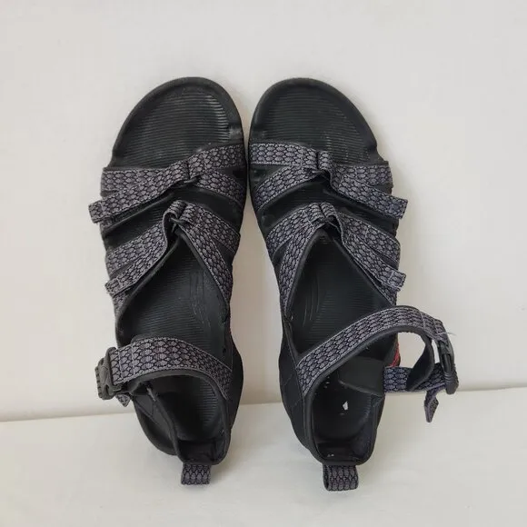 Nike ACG Men's Air Deschutz Water Sport Hiking Sandals Adjustable Black Grey