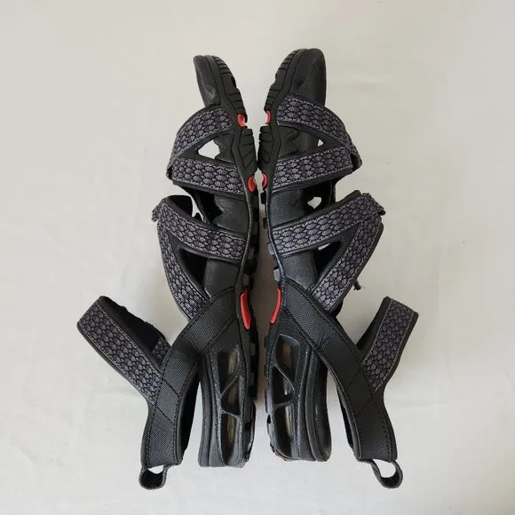 Nike ACG Men's Air Deschutz Water Sport Hiking Sandals Adjustable Black Grey