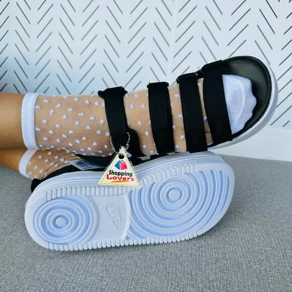 ⭐Nike Icon Classic Platform Chunky Size 5 Women's Sandals Black DH0224-001 New