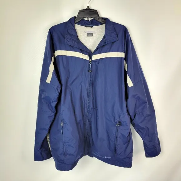 Nike Mens Jacket Fully Lined Sz Large