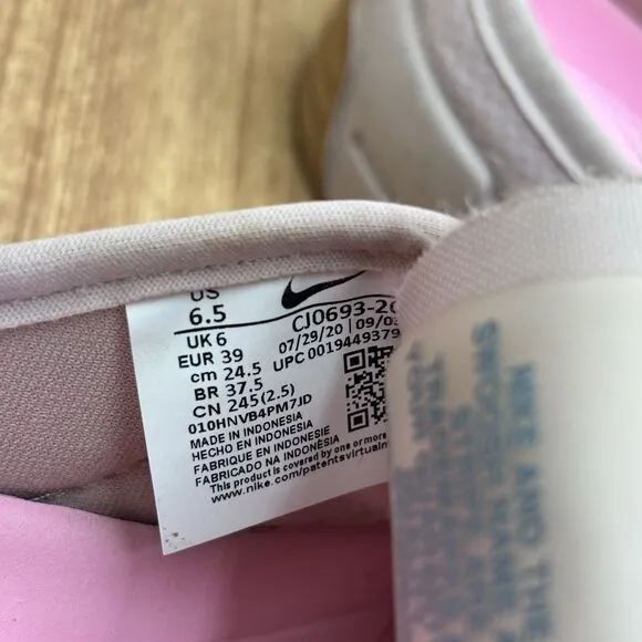 Nike Offline Stone Mauve Mens Size 6.5  Women’s Size 8 Slip On Mule Sandals