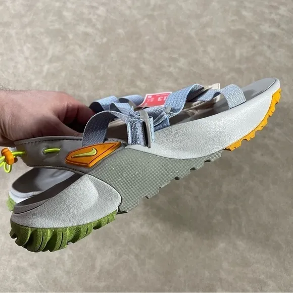 Nike Oneonta Sandals Slides Na Size 13 Men's DJ6604-100 Hiking Rugged Tread
