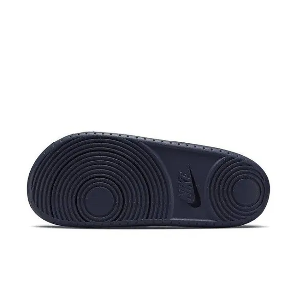 Nike Size 13 Off court Slides Men's West Virginia DD0555-001 Sandals Black Navy