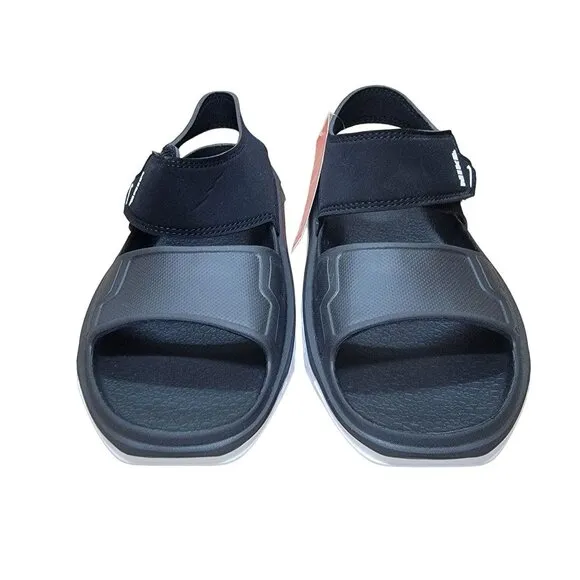 ⭐Nike Youth Sz 5Y Women 6.5  Playscape Black Sandals Slide Slippers CU5296-001 N