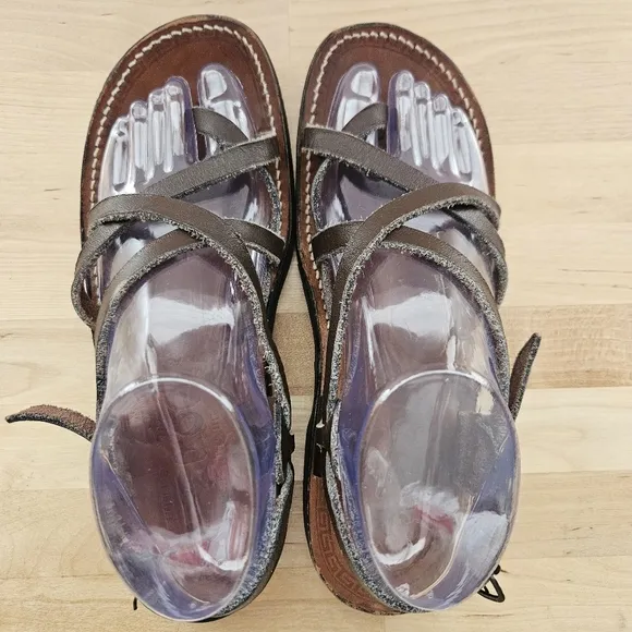 NIMROD Jesus Sandals 100% Leather Sz 9.5