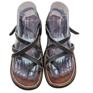 NIMROD Jesus Sandals 100% Leather Sz 9.5