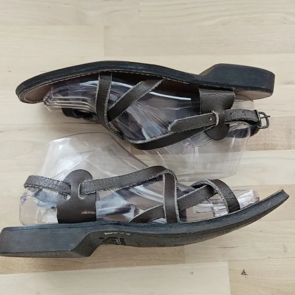 NIMROD Jesus Sandals 100% Leather Sz 9.5