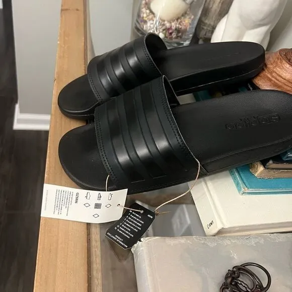 NIOB and NWT Adidas Adilette comfort yoga sandals.  Size 8M W9. Brand new.