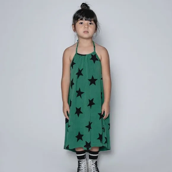 NUNUNU Star Collar Dress