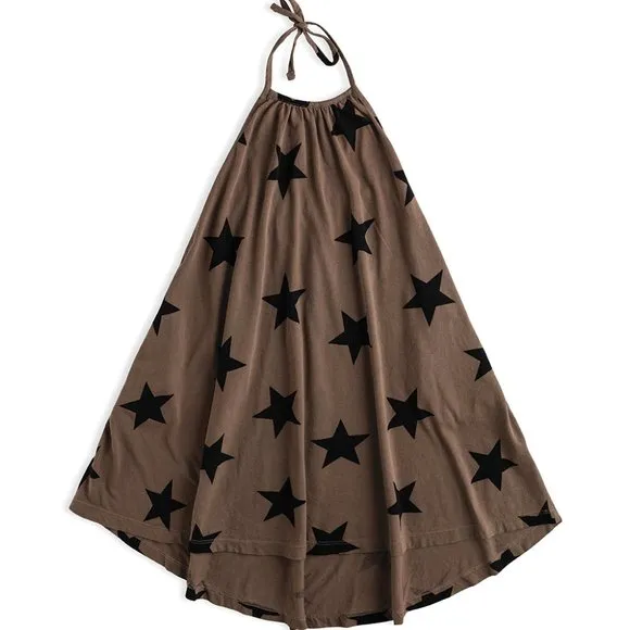 NUNUNU Star Collar Dress