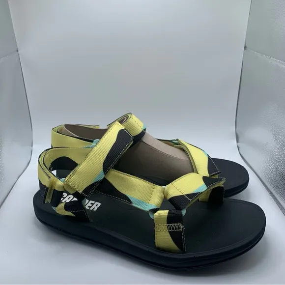 NWB Camper Men's Match Sandals multicolored size 10.5 camo