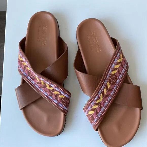 NWOB Johnny Was Alessi Sandal Size 41 US 10