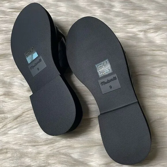 NWOB Madewell The Alina Platform Sandal in True Black