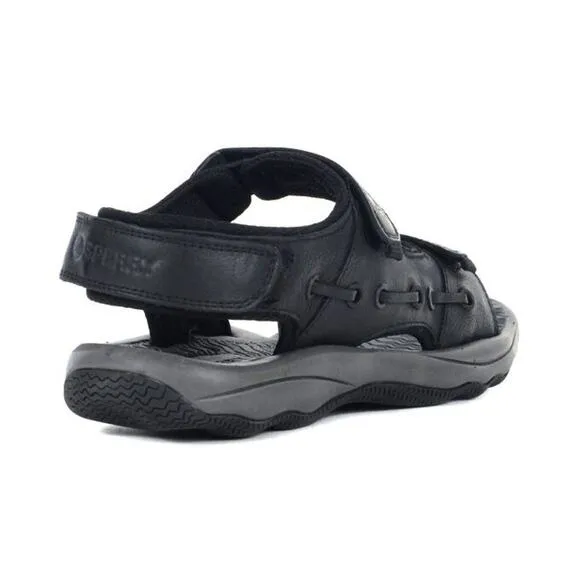 NWOB Sperry Rivington Black Sandals STS25112 Men's Size 10