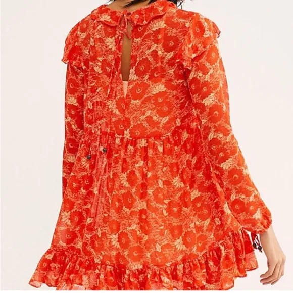 NWOT FREE PEOPLE WOMEN'S THESE DREAMS MINI DRESS; Size Small