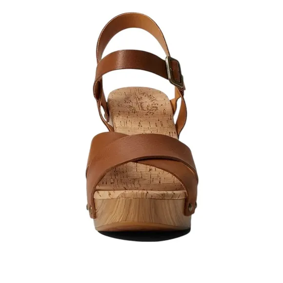 NWOT Kork-Ease Platform Light Brown Sandals – 10 M