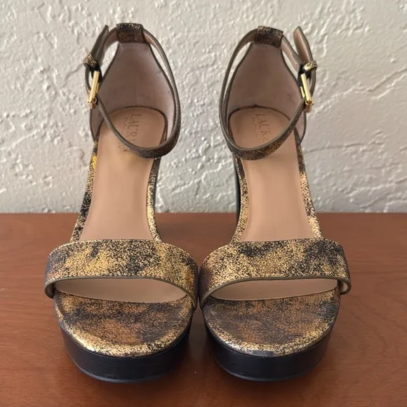NWOT Lauren Ralph Lauren Sylvia Dress Sandals