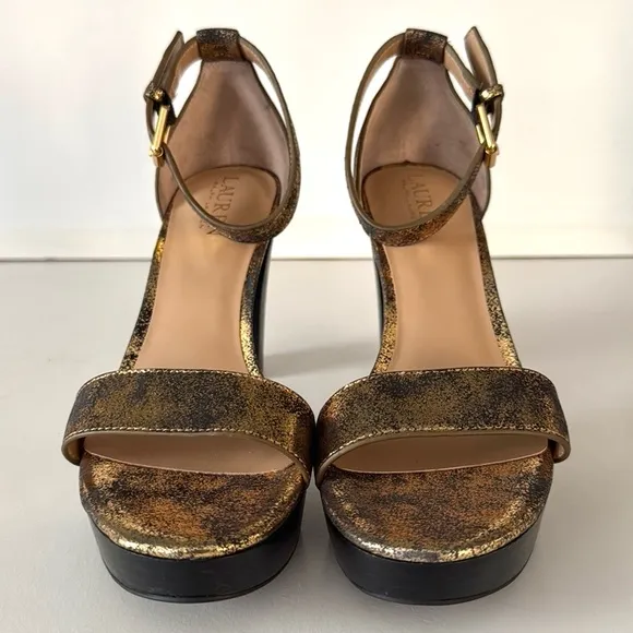 NWOT Lauren Ralph Lauren Sylvia Dress Sandals