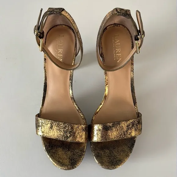 NWOT Lauren Ralph Lauren Sylvia Dress Sandals