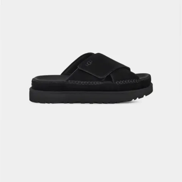 NWOT UGG Goldenstar Cross Slide Sandals