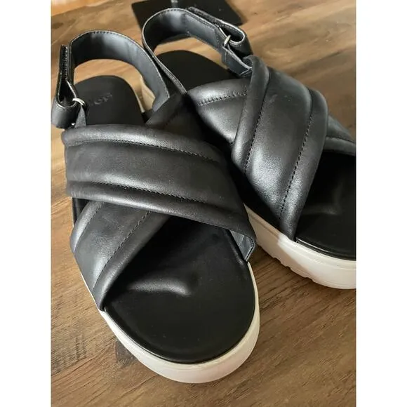 NWOT UGG Zayne Women’s Black Slingback Sandals