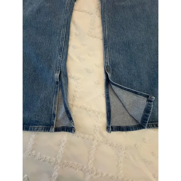 NWT Abercrombie &amp; Fitch Jeans 70's Vtg Flare 18S Ultra High Rise Split Hem