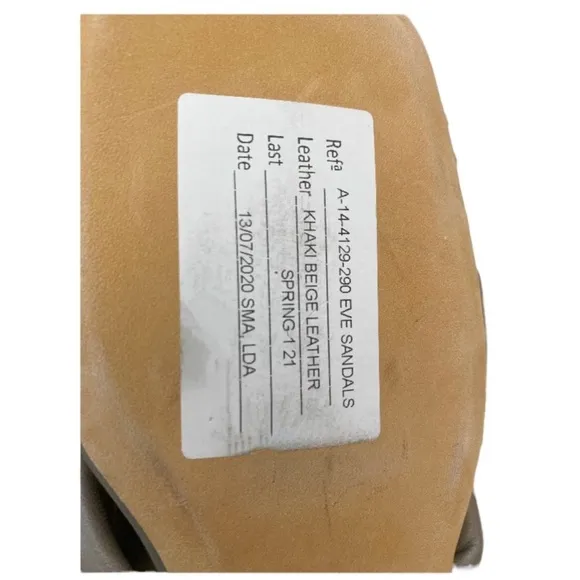 NWT Anine Bing Cade Leather Criss Cross Sandals Size 6