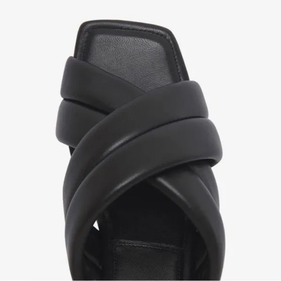 NWT Anine Bing Cade Leather Criss Cross Sandals Size 6