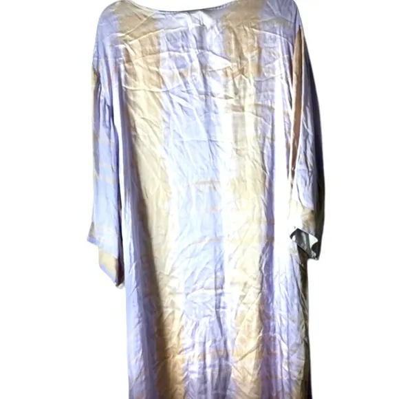 NWT Anthropologie NorBlack NorWhite Sonne Tie-Dye‎ Tunic Dress Lavender M